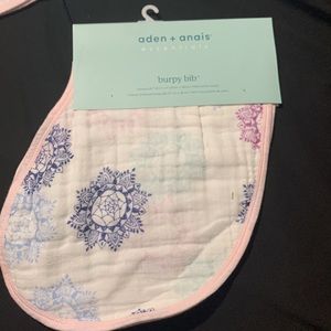 aden + anais essential's Pretty Pink Burpy Bib